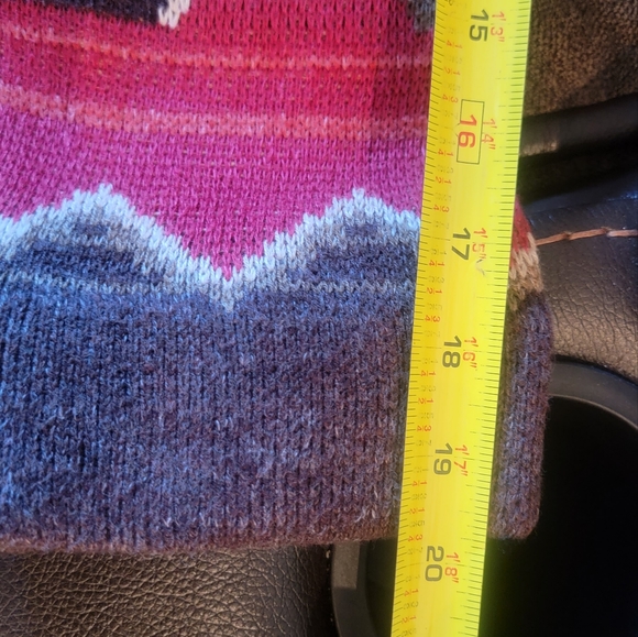 Nwt...Lauren Ralph Lauren Plus-Size Western-Print Intarsia-Knit Cardigan. - Picture 11 of 11